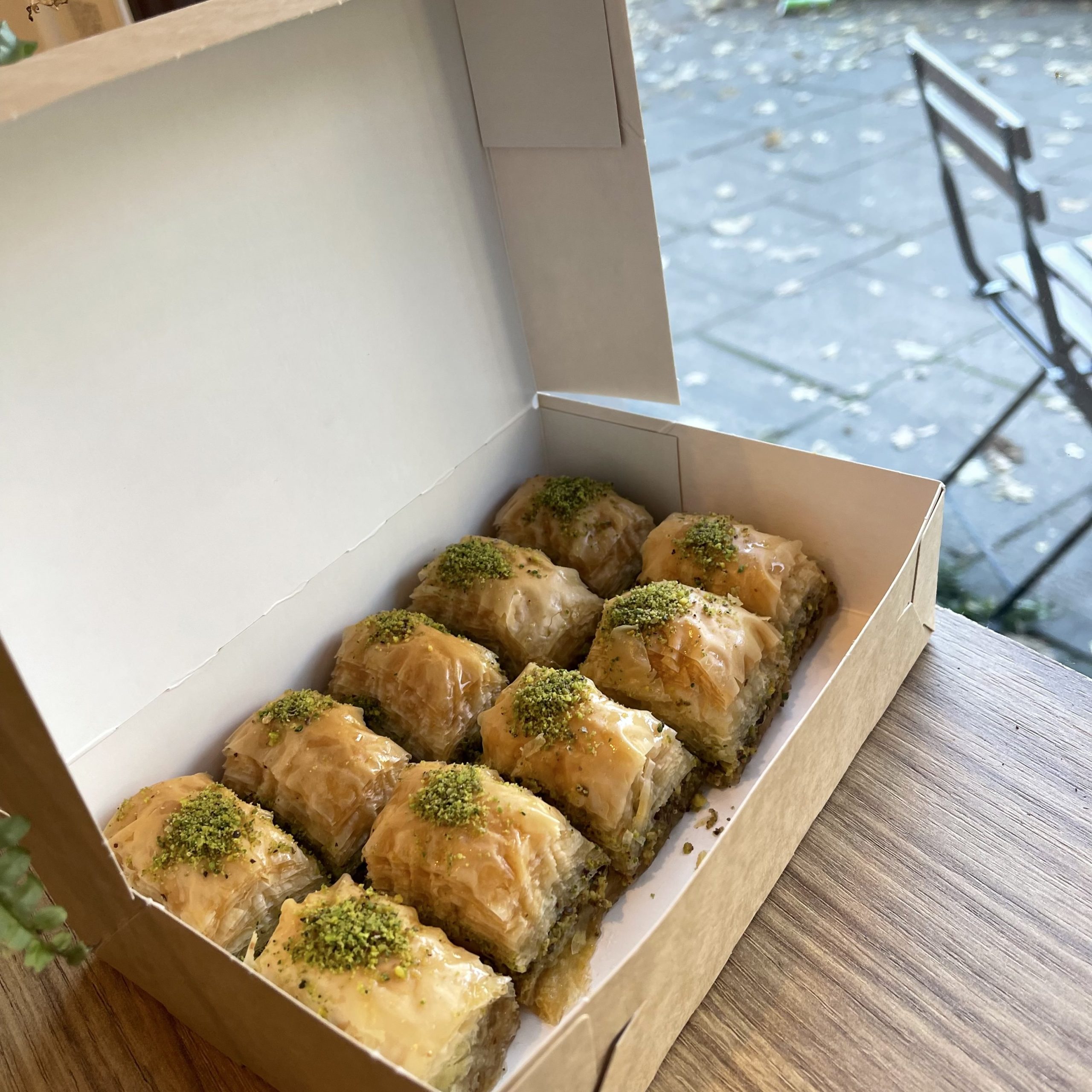 Baklava pistacjowa